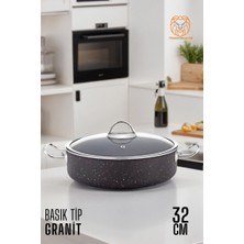 Granit Döküm Basık Tencere 32 cm 720307