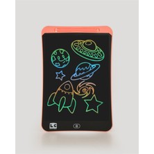 LCD Pembe Dijital Çizim Tableti Renkli 12 İnç