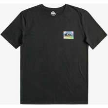 Quiksilver Colourflow Erkek Siyah Tişört