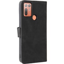 YH Mall Htc Desire 20 Için Kılıf Artı Deri Folio Flip Case ile Tam Koruma (Yurt Dışından)