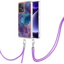 YH Mall Xiaomi Poco F5 5g Kapak Yumuşak Tpu Tampon Mermer Ayrılabilir Kayış (Yurt Dışından)