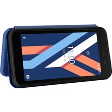 YH Mall Wıko Y52 Için Kart Tutucu Kickstand Deri Folio Flip Case ile Kılıf (Yurt Dışından)