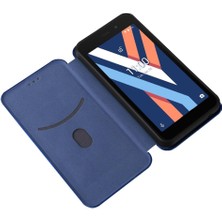 YH Mall Wıko Y52 Için Kart Tutucu Kickstand Deri Folio Flip Case ile Kılıf (Yurt Dışından)