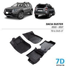 Crt Dacia Duster 2010-2017 7d Havuzlu Paspas