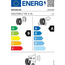 Michelin 205/55 R17 95V Xl Primacy 4+ Oto Yaz Lastiği ( Üretim Yılı: 2024 )