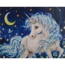 Hi Stone 5d Elmas Taş Işleme Kiti 30X40 cm Unicorn Desen