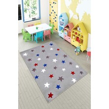 Pelangi Desenli Renkli Dijital Baskılı Yıkanabilir Kaymaz Taban Modern Mutfak Halısı (Süngersiz)