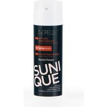 Syorell SUNIQUE Anti-Aging, Nemlendirici, Renkli Güneş Koruyucu 40 SPF