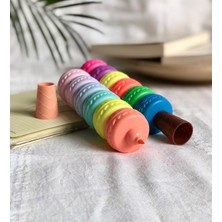 Makaron 5'li Keçeli Kalem