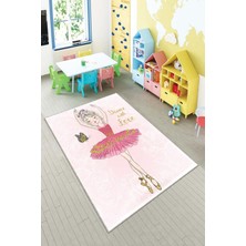 Pelangi Ekonomik Desenli Renkli Dijital Baskı Yıkanabilir Kaymaz Taban Modern Çocuk Halısı.(Süngersiz)