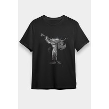 Darkhane Taekwondo Siyah Unisex Tişört T-Shirt