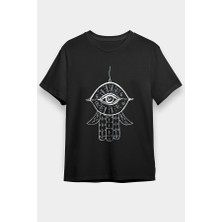 Darkhane Om Siyah Unisex Tişört T-Shirt