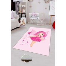 Pelangi Desenli Renkli Dijital Baskılı Yıkanabilir Kaymaz Taban Modern Mutfak Halısı (Süngersiz)