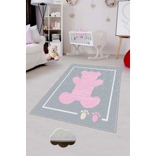 Pelangi Desenli Renkli Dijital Baskılı Yıkanabilir Kaymaz Taban Modern Mutfak Halısı (Süngersiz)