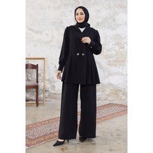 Vavinor Linda Ceket Pantolon Takım - Siyah