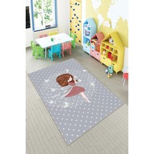 Pelangi Desenli Renkli Dijital Baskı Yıkanabilir Kaymaz Taban Modern Çocuk Halısı ve Yolluk.