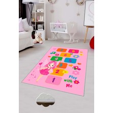 Pelangi Desenli Renkli Dijital Baskılı Yıkanabilir Kaymaz Taban Modern Mutfak Halısı (Süngersiz)