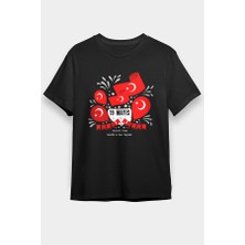 Darkhane Yılbaşı Noel Baba Siyah Unisex Tişört T-Shirt Fiyatı