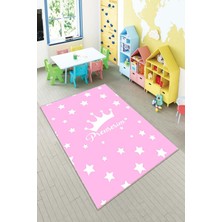 Pelangi Desenli Renkli Dijital Baskı Yıkanabilir Kaymaz Taban Modern Çocuk Halısı ve Yolluk.