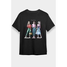 Darkhane Bizim Stilimiz Moda Siyah Unisex Tişört T-Shirt