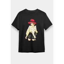 Darkhane Fiyonk Modası Fashion Siyah Unisex Tişört T-Shirt