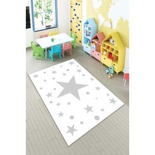 Pelangi Desenli Renkli Dijital Baskılı Yıkanabilir Kaymaz Taban Modern Mutfak Halısı (Süngersiz)