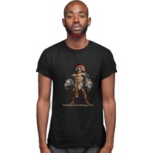 Darkhane Herkül Siyah Unisex Tişört T-Shirt