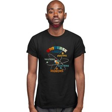 Darkhane Fizikçi Siyah Unisex Tişört T-Shirt