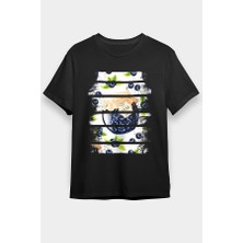 Darkhane Yaban Mersini Siyah Unisex Tişört T-Shirt