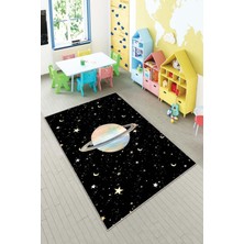 Pelangi Desenli Renkli Dijital Baskı Yıkanabilir Kaymaz Taban Modern Çocuk Halısı ve Yolluk.