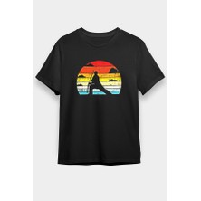 Darkhane Wushu Siyah Unisex Tişört T-Shirt