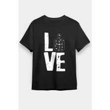 Darkhane Atıcılık - Shooting Siyah Unisex Tişört T-Shirt