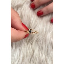 Fiyonk Kuyumculuk 14 Ayar Altın Balık Yüzük 1