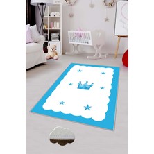 Pelangi Desenli Renkli Dijital Baskılı Yıkanabilir Kaymaz Taban Modern Mutfak Halısı (Süngersiz)