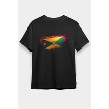 Darkhane Grenada Siyah Unisex Tişört T-Shirt