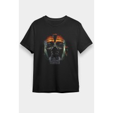 Darkhane Tutankhamun Siyah Unisex Tişört T-Shirt