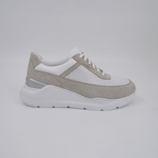 Trust Shoes Bej Erkek Bağcıklı Spor Ayakkabı