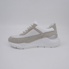 Trust Shoes Bej Erkek Bağcıklı Spor Ayakkabı