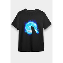 Darkhane Kurt Siyah Unisex Tişört T-Shirt