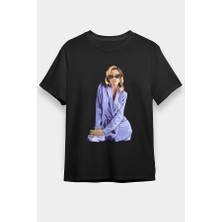 Darkhane Veri Peri Tarzı Siyah Unisex Tişört T-Shirt