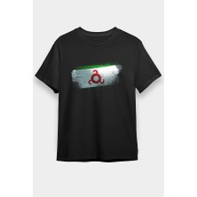 Darkhane Inguşetya - Ingushetia Siyah Unisex Tişört T-Shirt