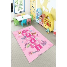 Pelangi Desenli Renkli Dijital Baskılı Yıkanabilir Kaymaz Taban Modern Mutfak Halısı (Süngersiz)