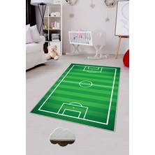 Pelangi Desenli Renkli Dijital Baskılı Yıkanabilir Kaymaz Taban Modern Mutfak Halısı (Süngersiz)