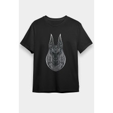 Darkhane Anubis Siyah Unisex Tişört T-Shirt