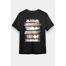 Darkhane Ayı Siyah Unisex Tişört T-Shirt