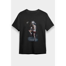 Darkhane Kick Boks Siyah Unisex Tişört T-Shirt