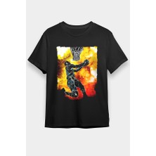 Darkhane Basketbol Siyah Unisex Tişört T-Shirt