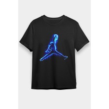 Darkhane Basketbol Siyah Unisex Tişört T-Shirt