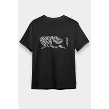 Darkhane Arkeoloji Siyah Unisex Tişört T-Shirt