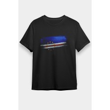 Darkhane Cape Verde Siyah Unisex Tişört T-Shirt